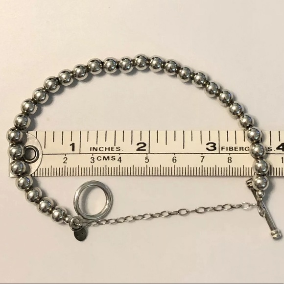 Silpada Sterling Silver 6mm Bead Bracelet B0059 - Picture 16 of 16